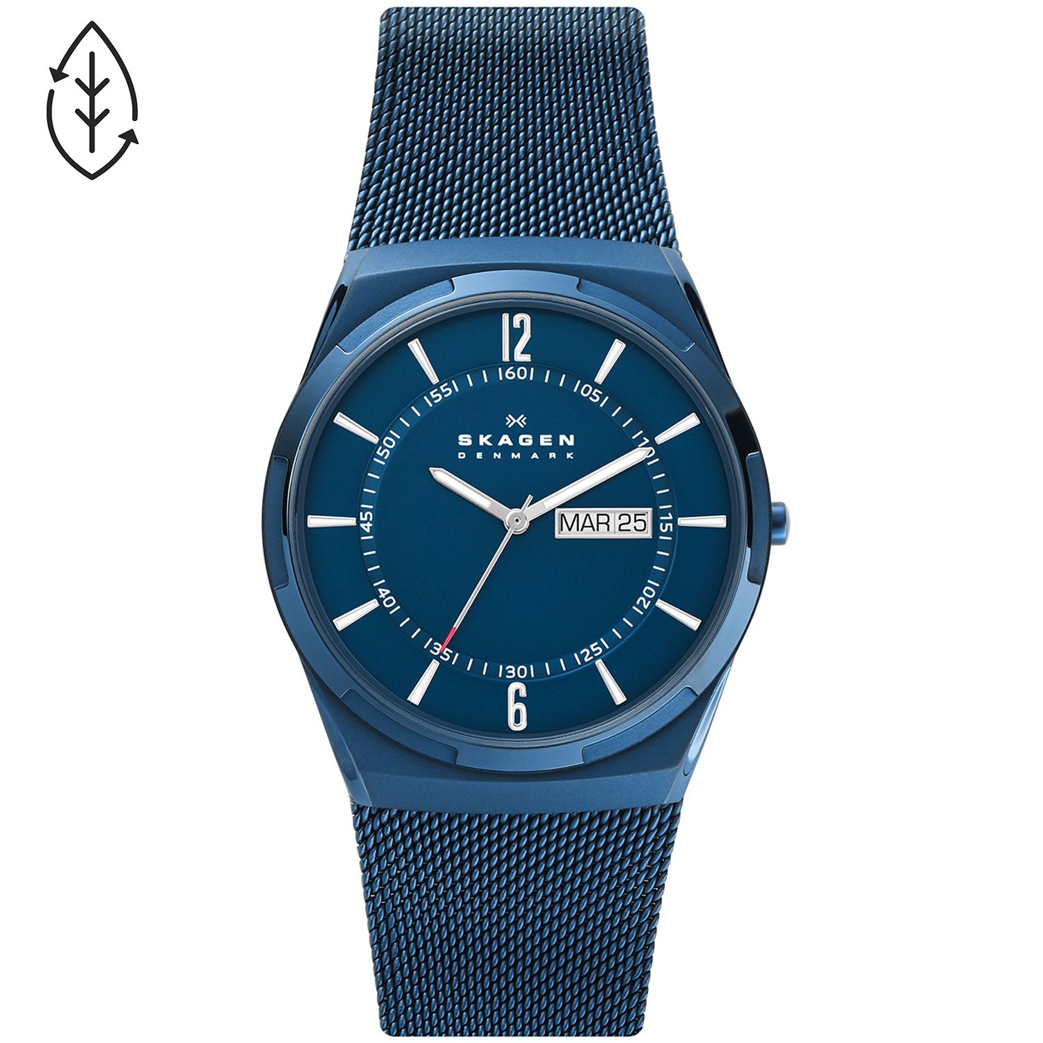 

Синие мужские часы Skagen
