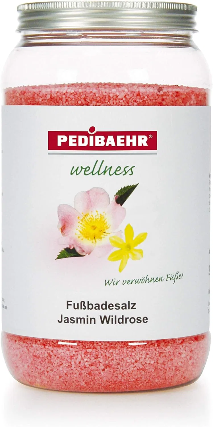 Соль для ванн для ног Pedibaehr Жасмин и дикая роза Pedibaehr