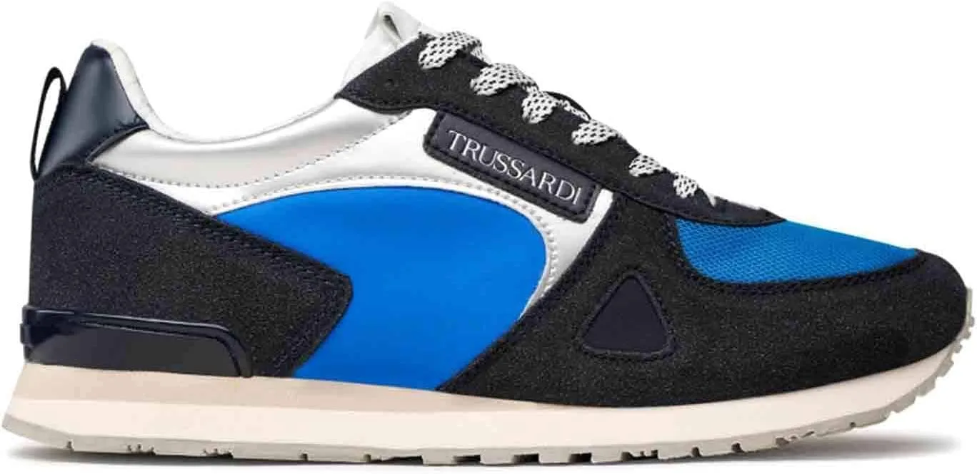 Мужские кроссовки Trussardi 77A00411 Roma синие