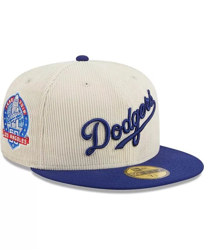 

Мужская белая классическая вельветовая кепка Los Angeles Dodgers 59FIFTY Fitted New Era