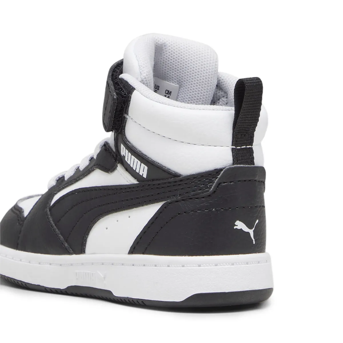 Кроссовки PUMA "PUMA Rebound V6 Mid Sneakers Kids", белый — фото 2