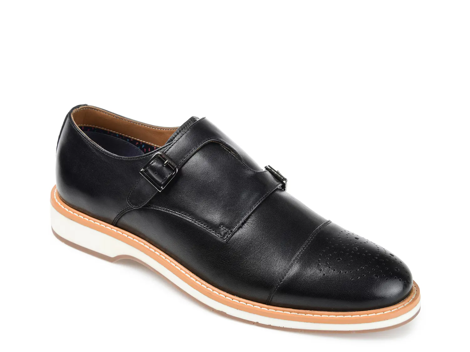 

Слипоны Ransom Monk Strap Slip-On Thomas & Vine, черный