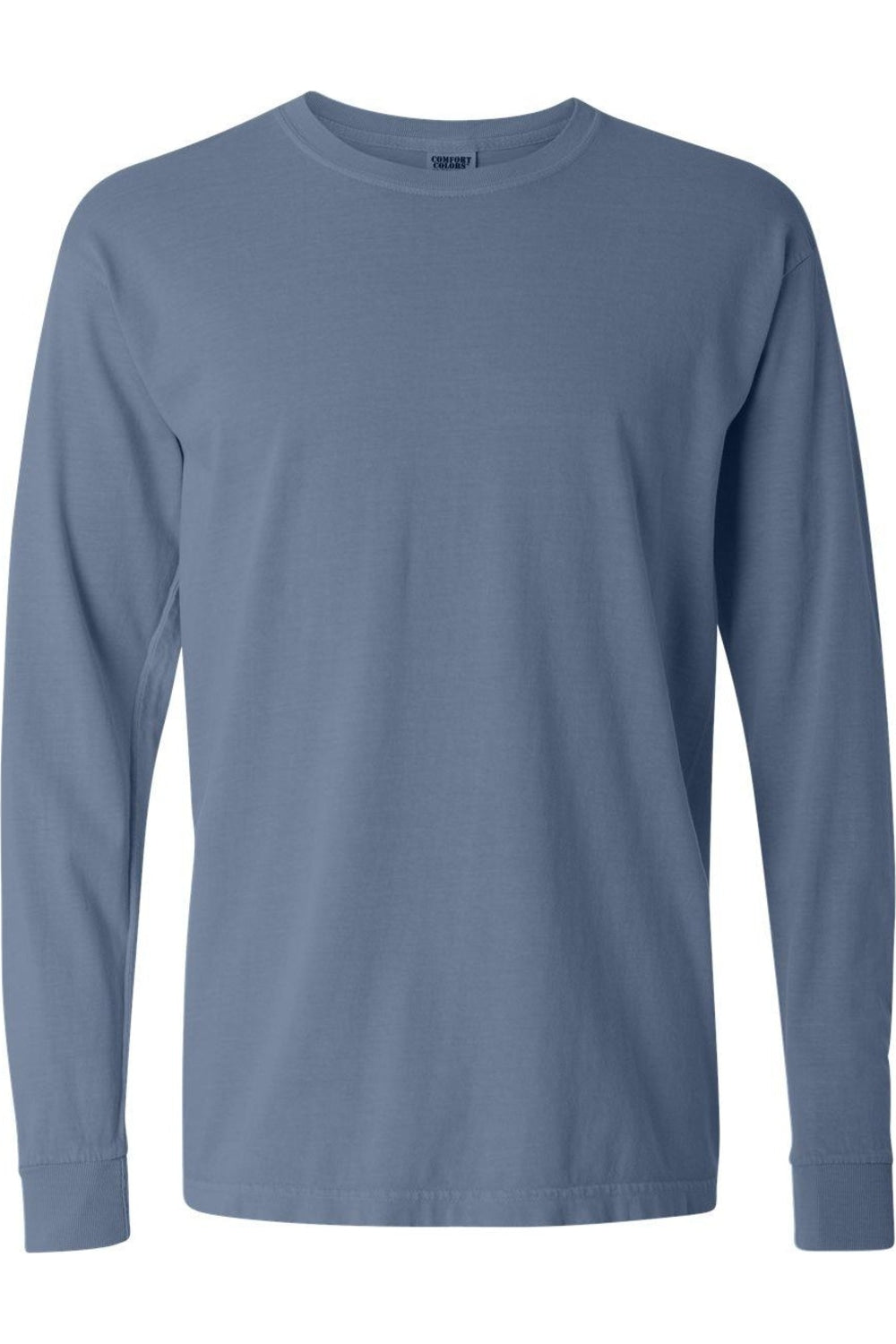 

Футболка Comfort Colors Garment-Dyed Heavyweight с длинным рукавом, цвет blue jean