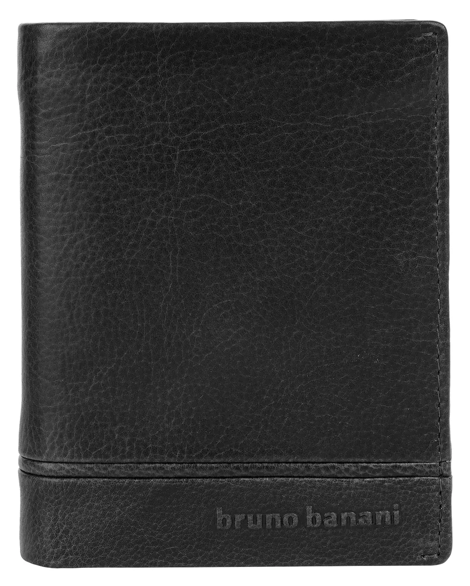 

Кошелек Bruno Banani, натуральная кожа, черный