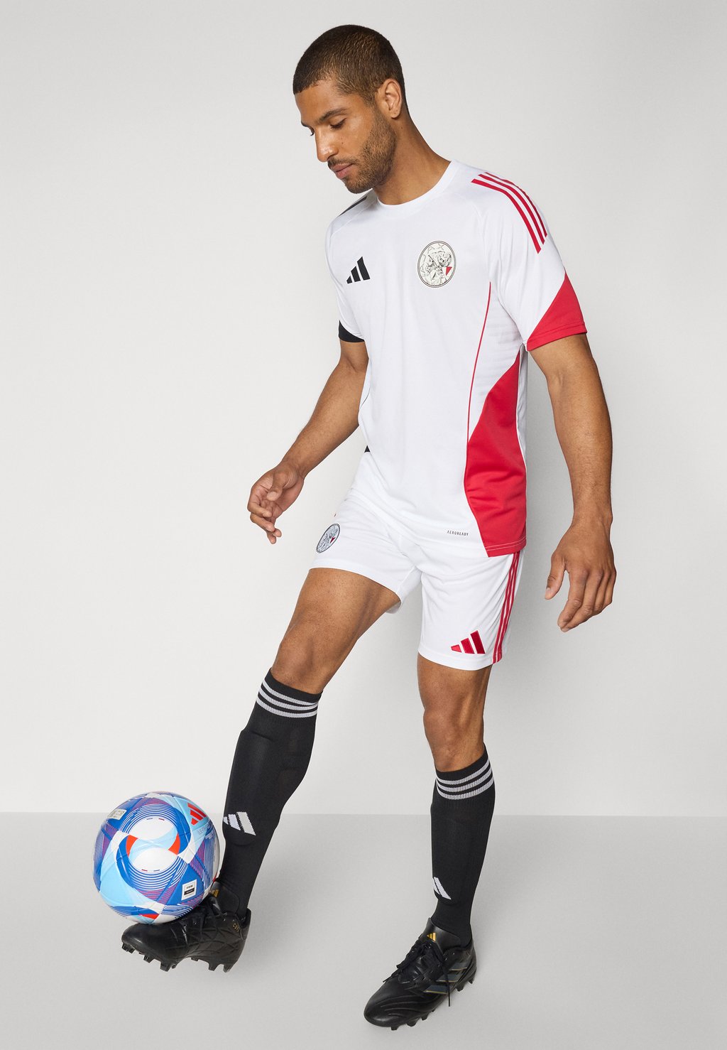 Спортивные шорты AJAX H - Club wear Adidas Performance, белый — фото 4