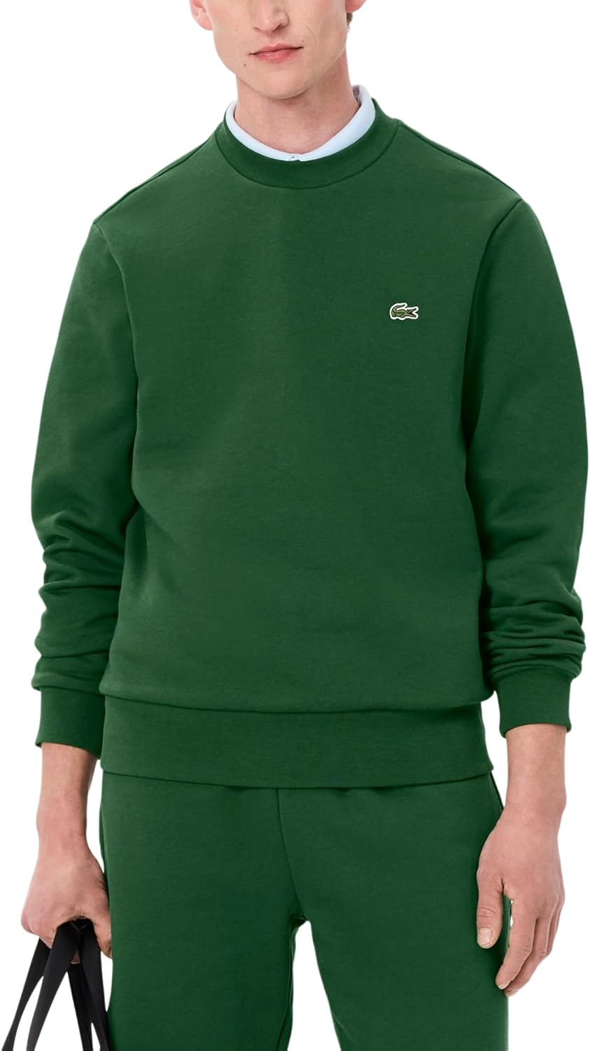 

Lacoste мужская толстовка из органического хлопка, Vert