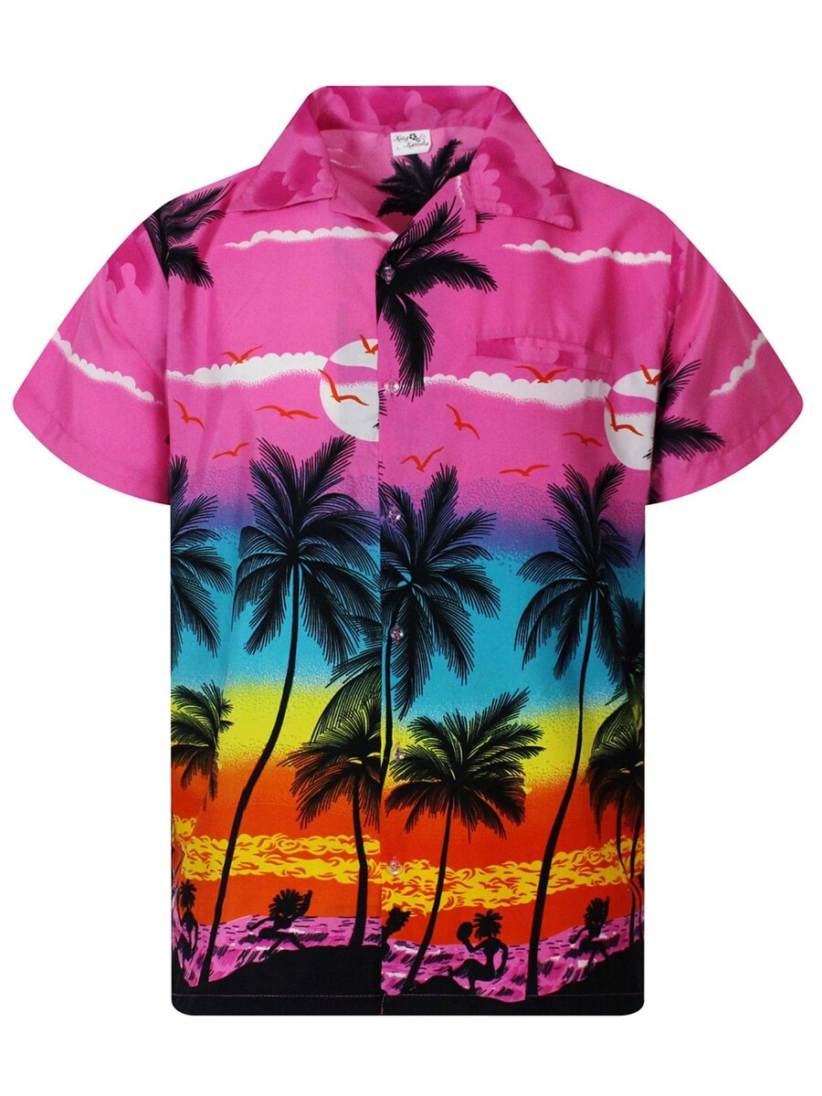 

Рубашка King Kameha Beach Eclectic, розовый