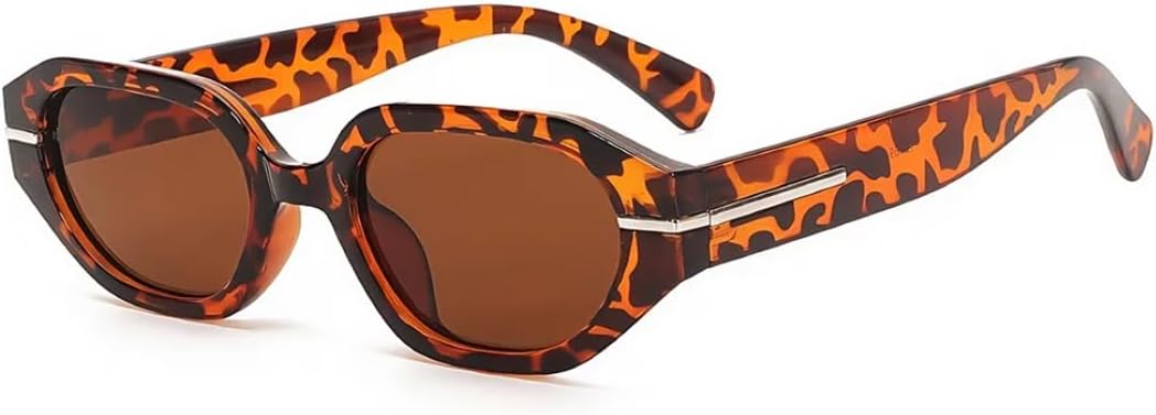 

Солнцезащитные очки с защитой от УФ-излучения UV400 | Градиентная толстая оправа с леопардовым принтом | Линзы конфетных цветов | Для женщин и мужчин | Для занятий спортом на открытом воздухе и вождения DSVIGF, Leopard Brown