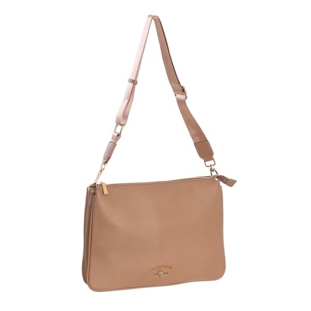 

Beuss5487Wvp женская сумка через плечо U.S. Polo Assn, бежевый