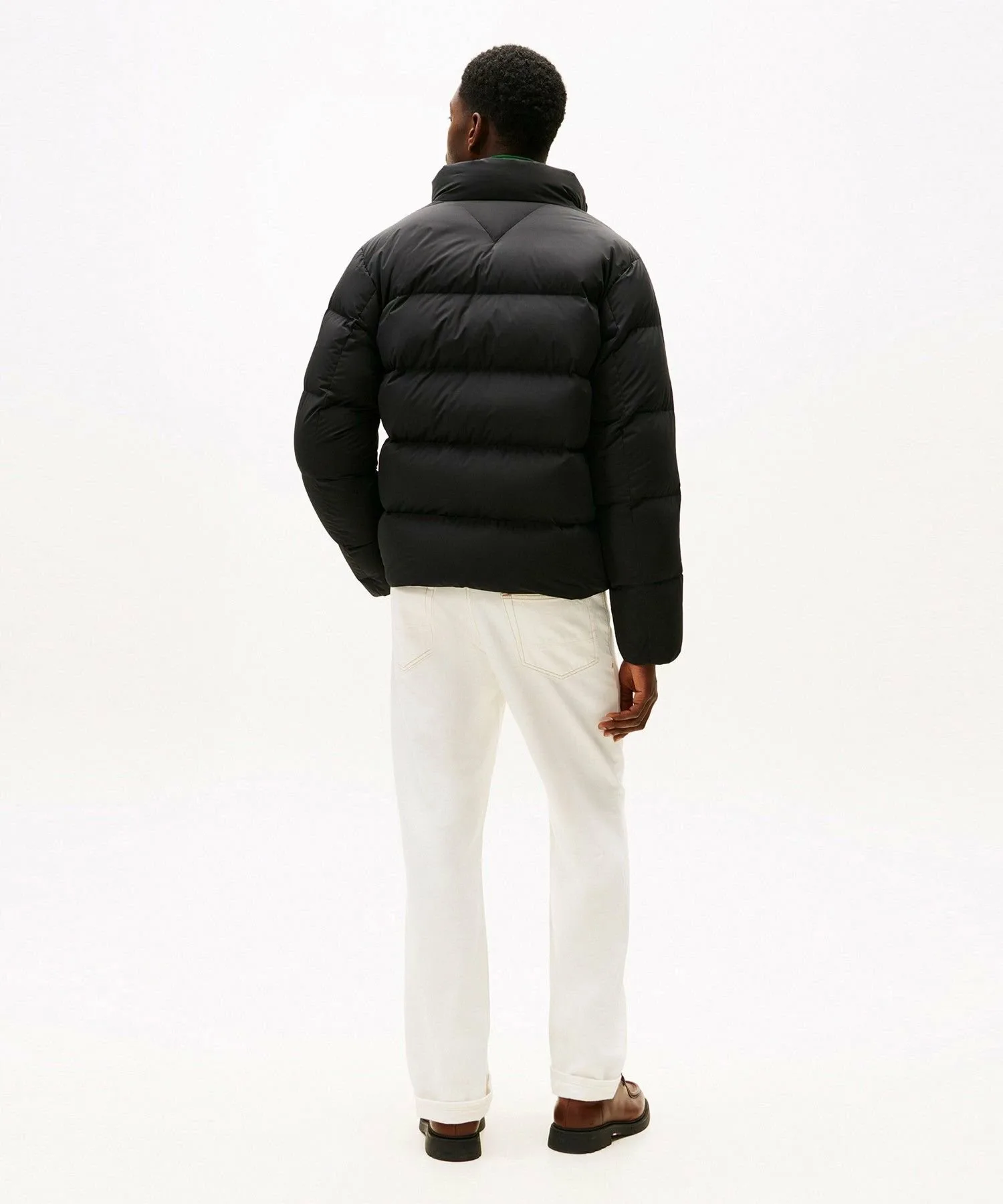 Пуховая куртка с подкладкой TOMMY HILFIGER, Black BDS — фото 4