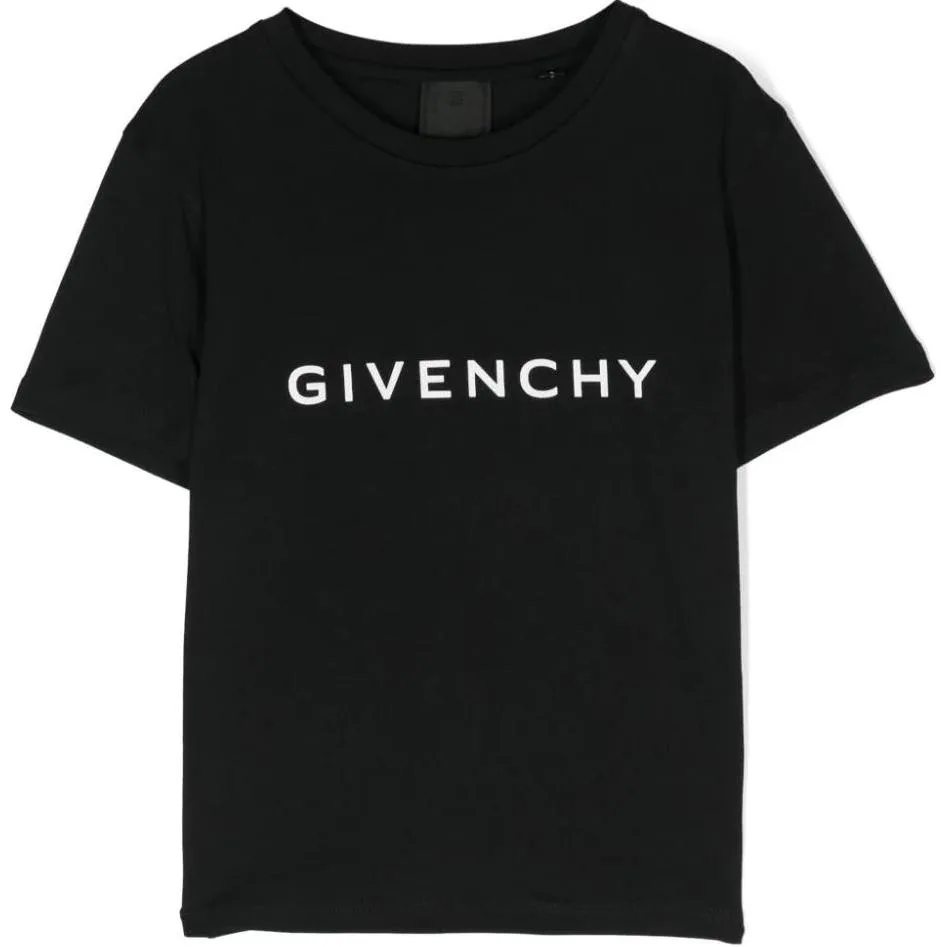 Givenchy Футболка SS24 Black Kids' — фото 3