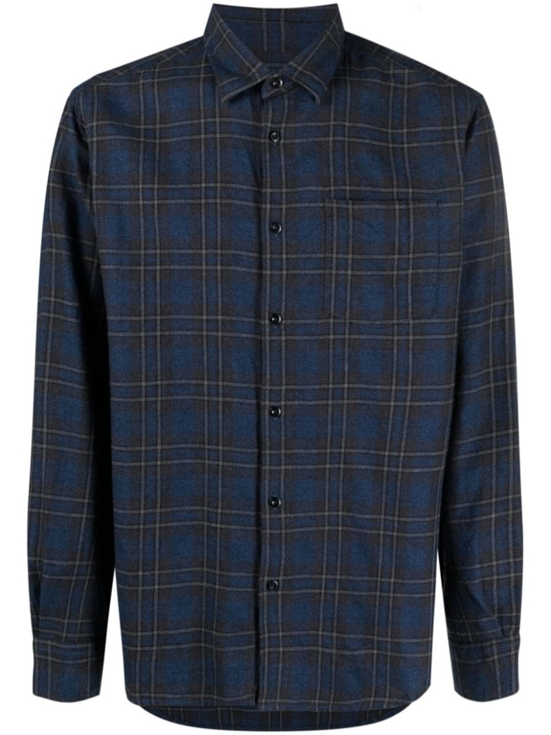 

Woolrich клетчатая рубашка с длинными рукавами, серый