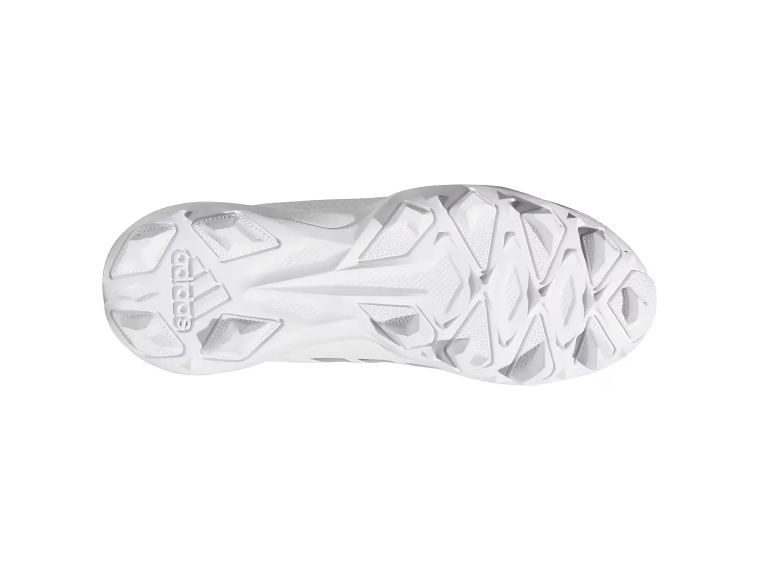 Бутсы футбольные Adizero Impact.2 - детские Adidas, White/Silver — фото 4