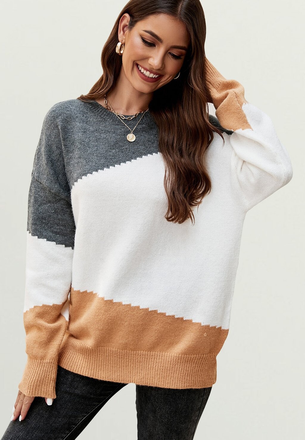 

Джемпер FS Collection, коричневый