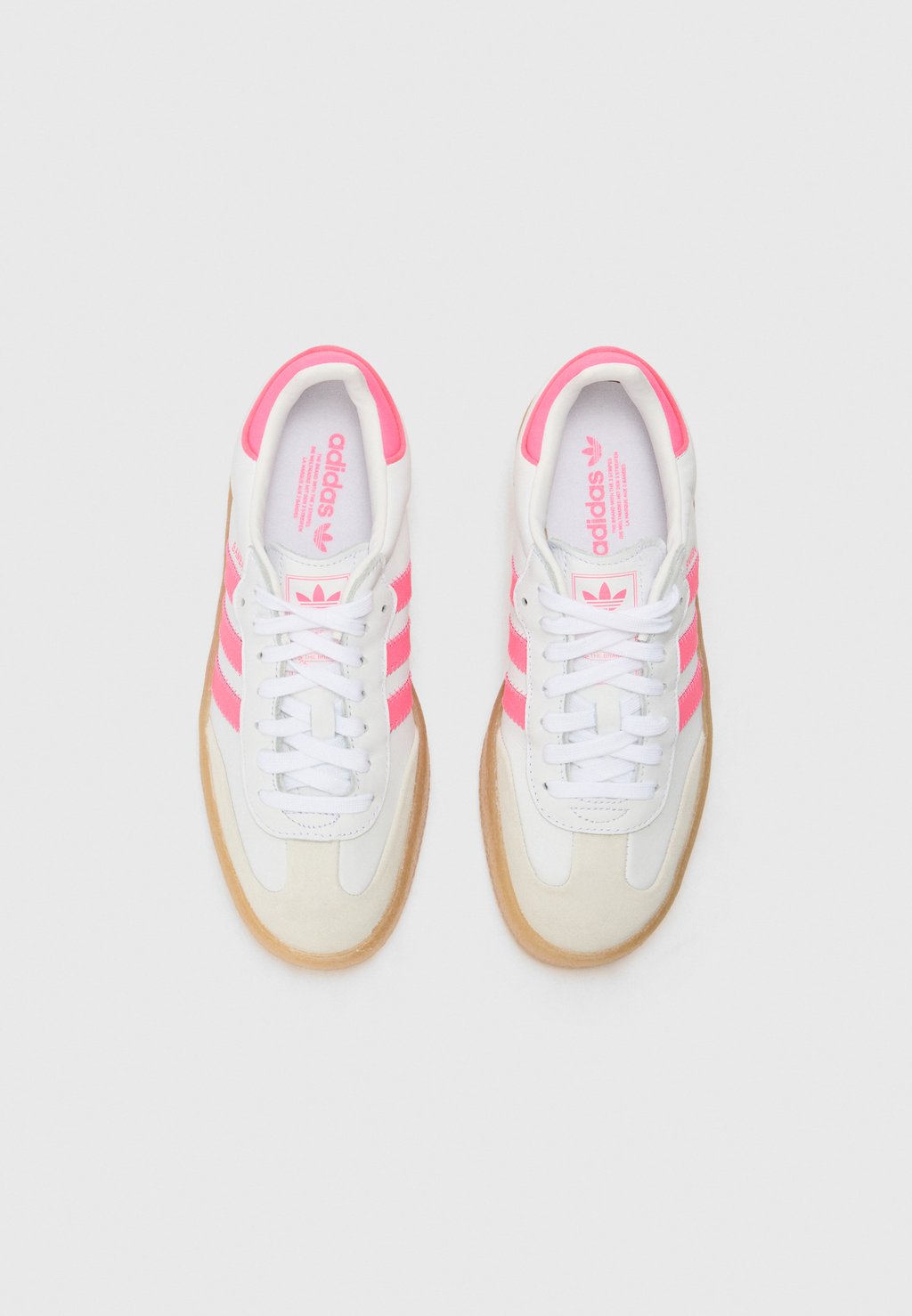 Низкие кеды SAMBAE Adidas Originals, белый — фото 4