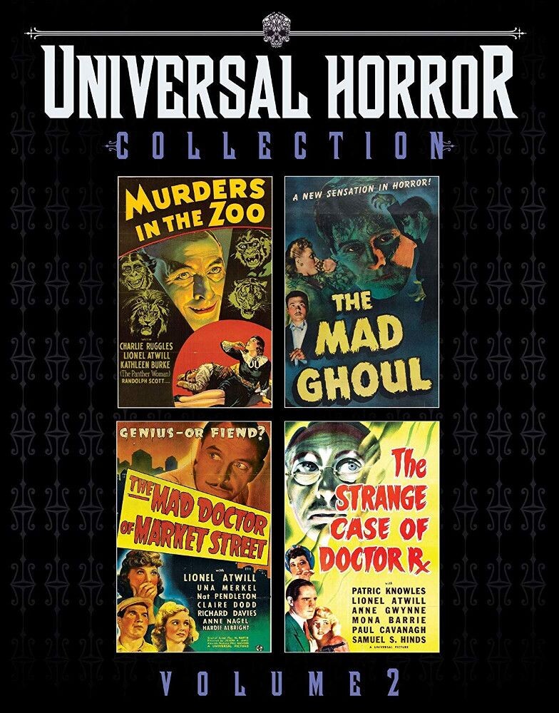 

Диск Blu-ray Universal Horror Collection: V