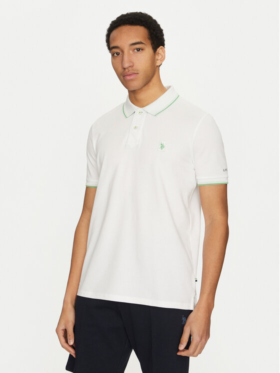 

Рубашка поло стандартный крой MUP3508 U.S. Polo Assn., белый