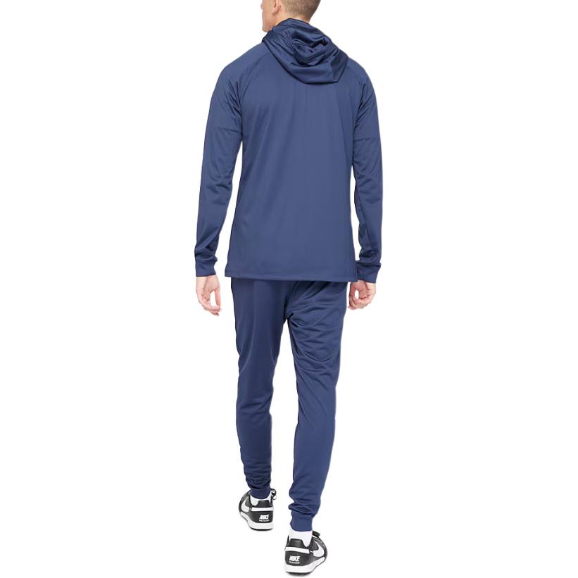 Мужская повседневная спортивная одежда dri fit strike Nike, синий/золотой — фото 3