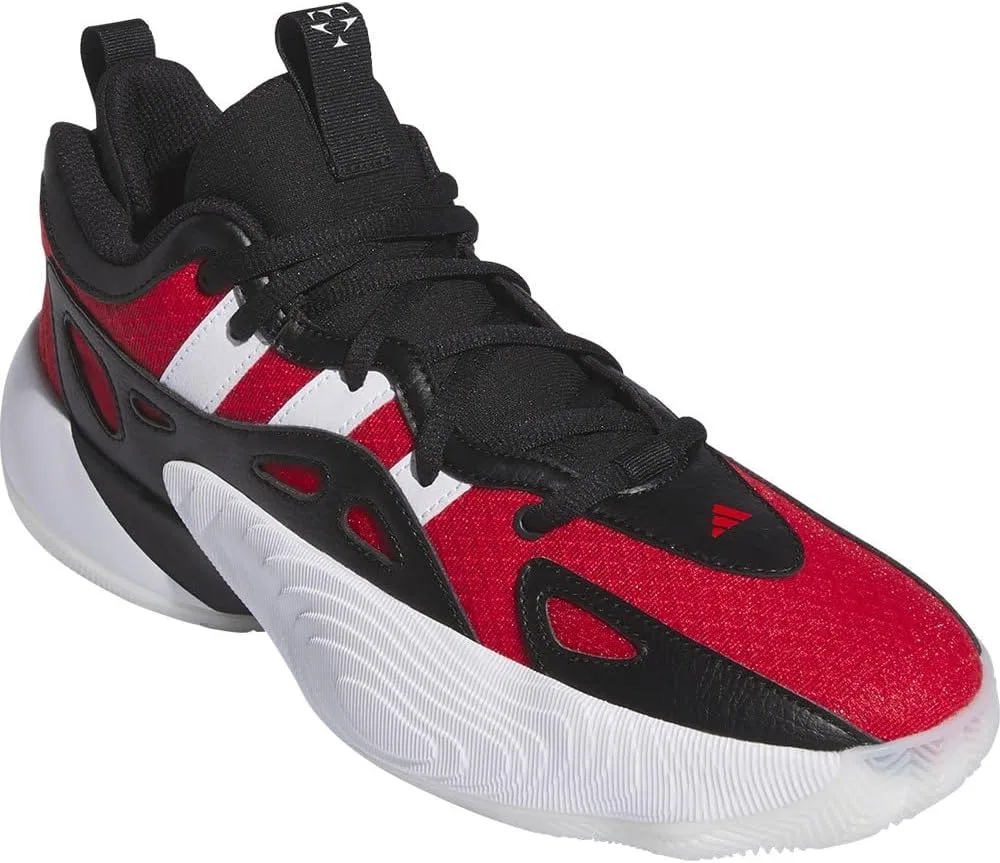 Кроссовки Adidas Unisex Trae Young Unlimited 2 Low Trainers Basketball-Schuhe, Vivid Red Cloud White Core Black — фото 4