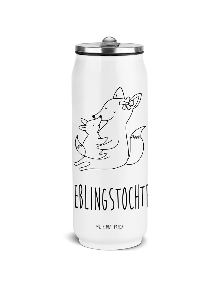 

Mr. & Mrs. Panda Бутылка для напитков "Белая Лиса Мама" с надписью