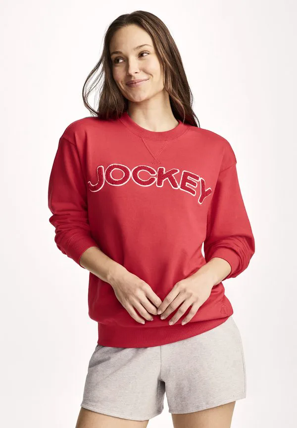 

Свитшот для отдыха и расслабления Jockey, Dragonfruit Red, Красный, Свитшот для отдыха и расслабления Jockey, Dragonfruit Red