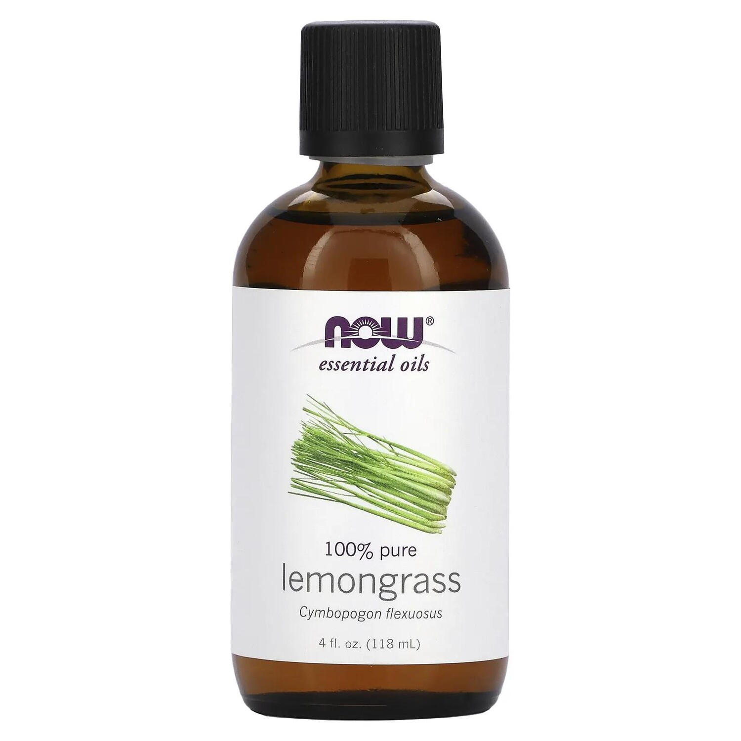 

Now Foods Essential Oils Lemongrass 4 fl oz