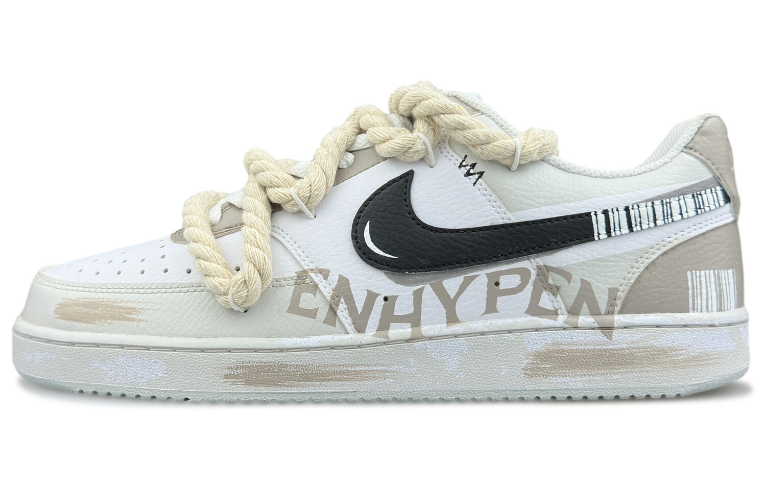 

Мужские кроссовки для скейтбординга Nike Court Vision 1, Off-white