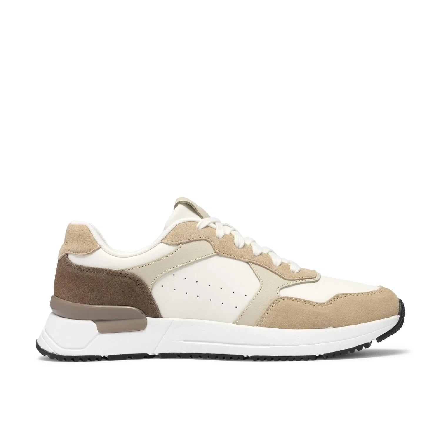 Кроссовки беговые Brayford Run Clarks, бежевый