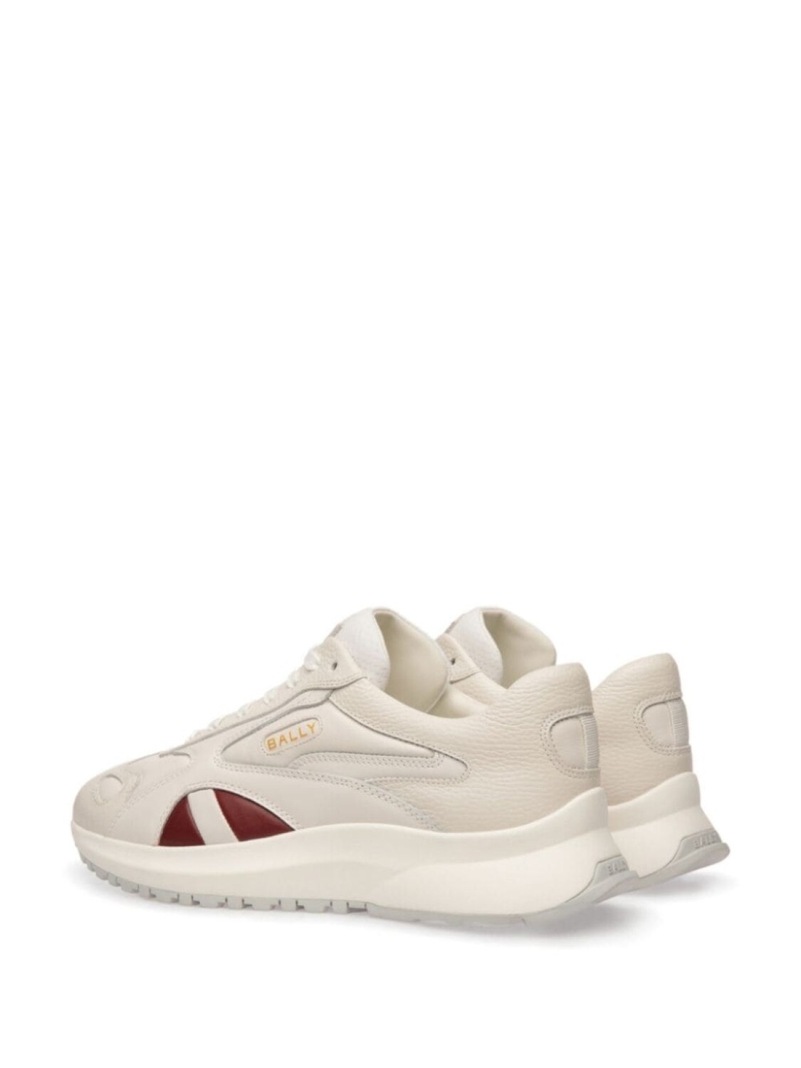 Bally кроссовки Dewy на шнуровке, нейтральный цвет — фото 3