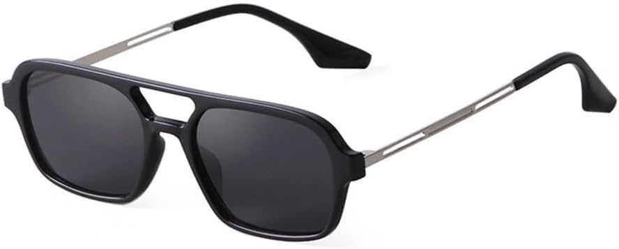 

Женские солнцезащитные очки с двойной перемычкой, защитой от УФ-излучения UV400, металлическим корпусом, для занятий спортом на открытом воздухе, бега и езды Generic, C1