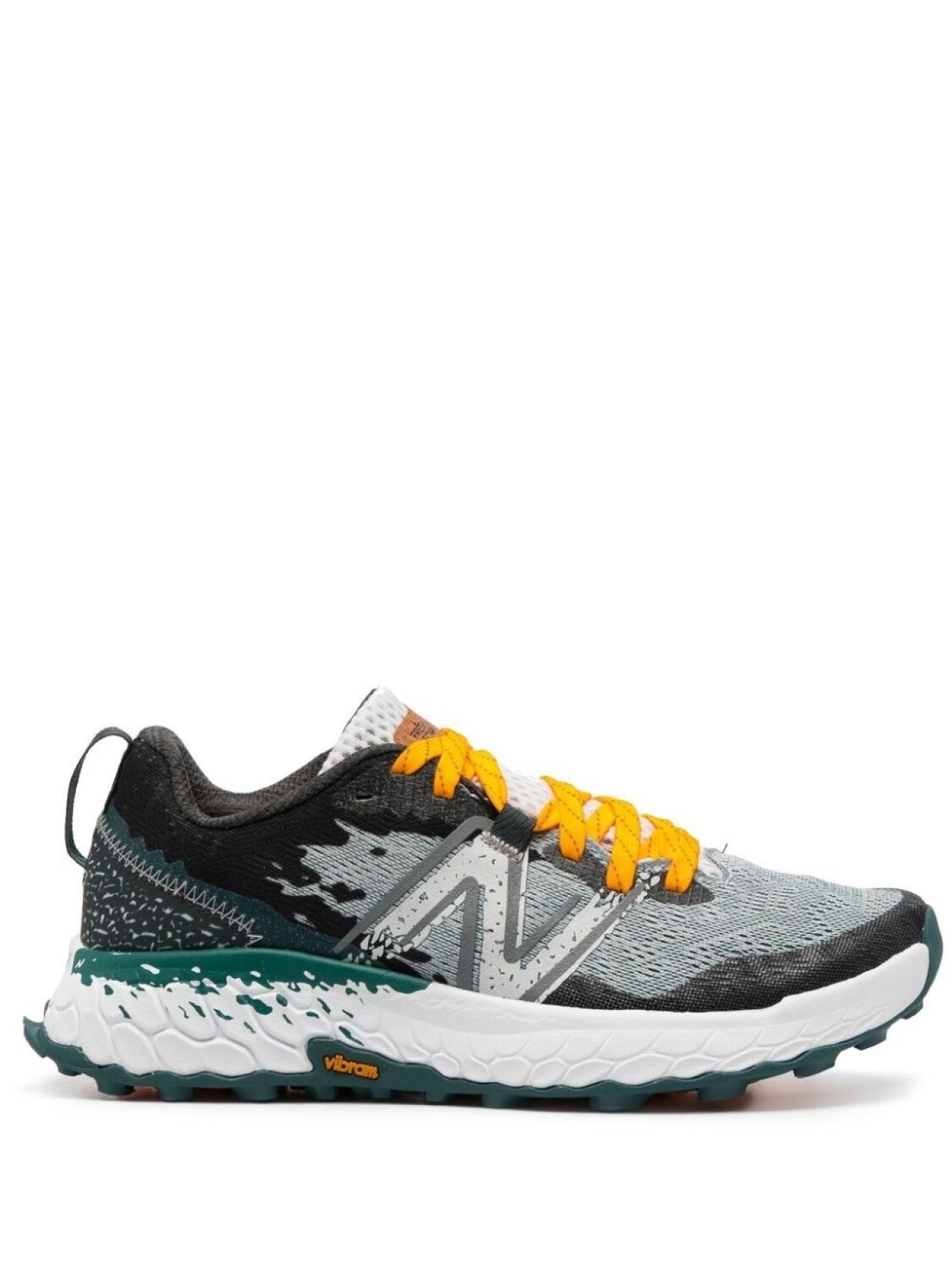 

Кроссовки New Balance Fresh Foam X Hierro v7, серый/желтый