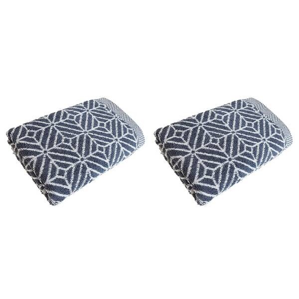 

Полотенце framsohn Design Jacquard I (2 шт), 100 см, антрацитовый