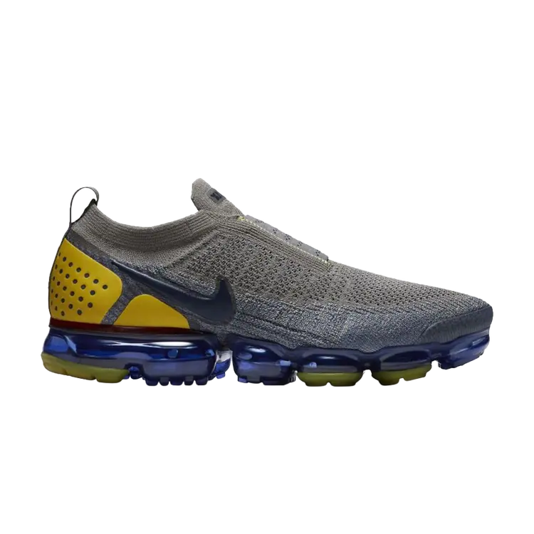 

Кроссовки Nike Air VaporMax Flyknit Moc 2 'Dark Stucco Navy', серый