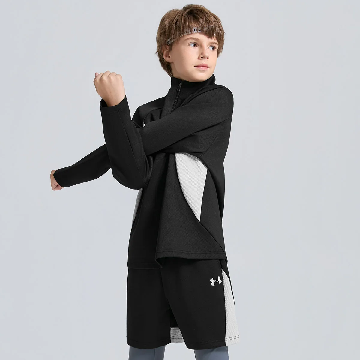 Повседневная спортивная одежда для подростков Under Armour, черный — фото 4