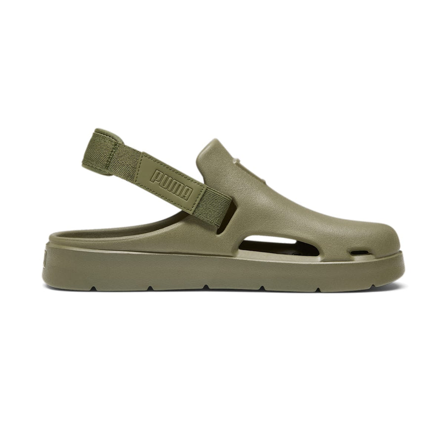 Сандалии PUMA Shibui Mule 'Olive Green', оливкого-зеленый — фото 2