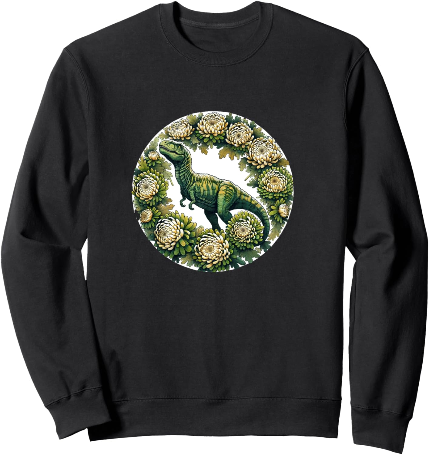

Толстовка Kiku T-rex Art с изображением динозавра Tyrannosaurus Rex Snugg, черный