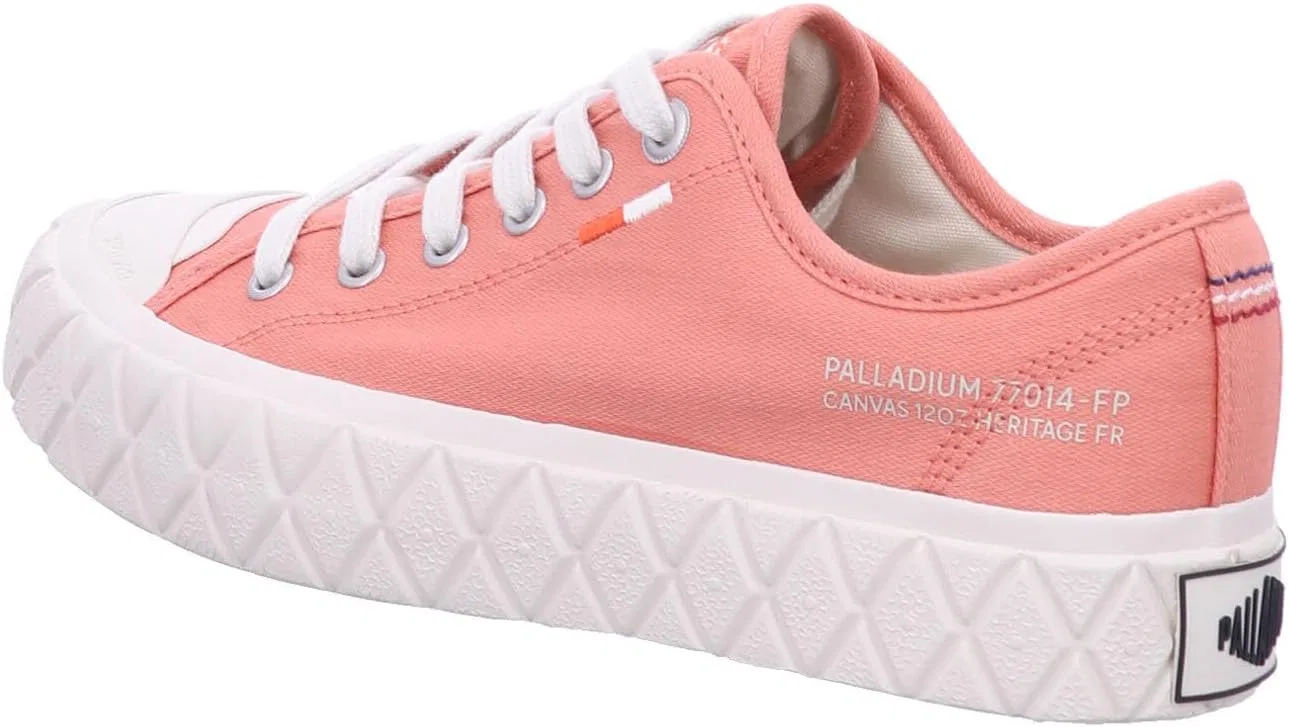 Мужские низкие кроссовки Palladium Palla Ace из парусины, Tawny Orange — фото 3