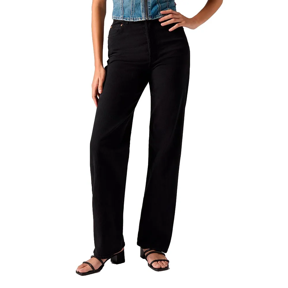 

Джинсы Levi's Ribcage Full Length, черный