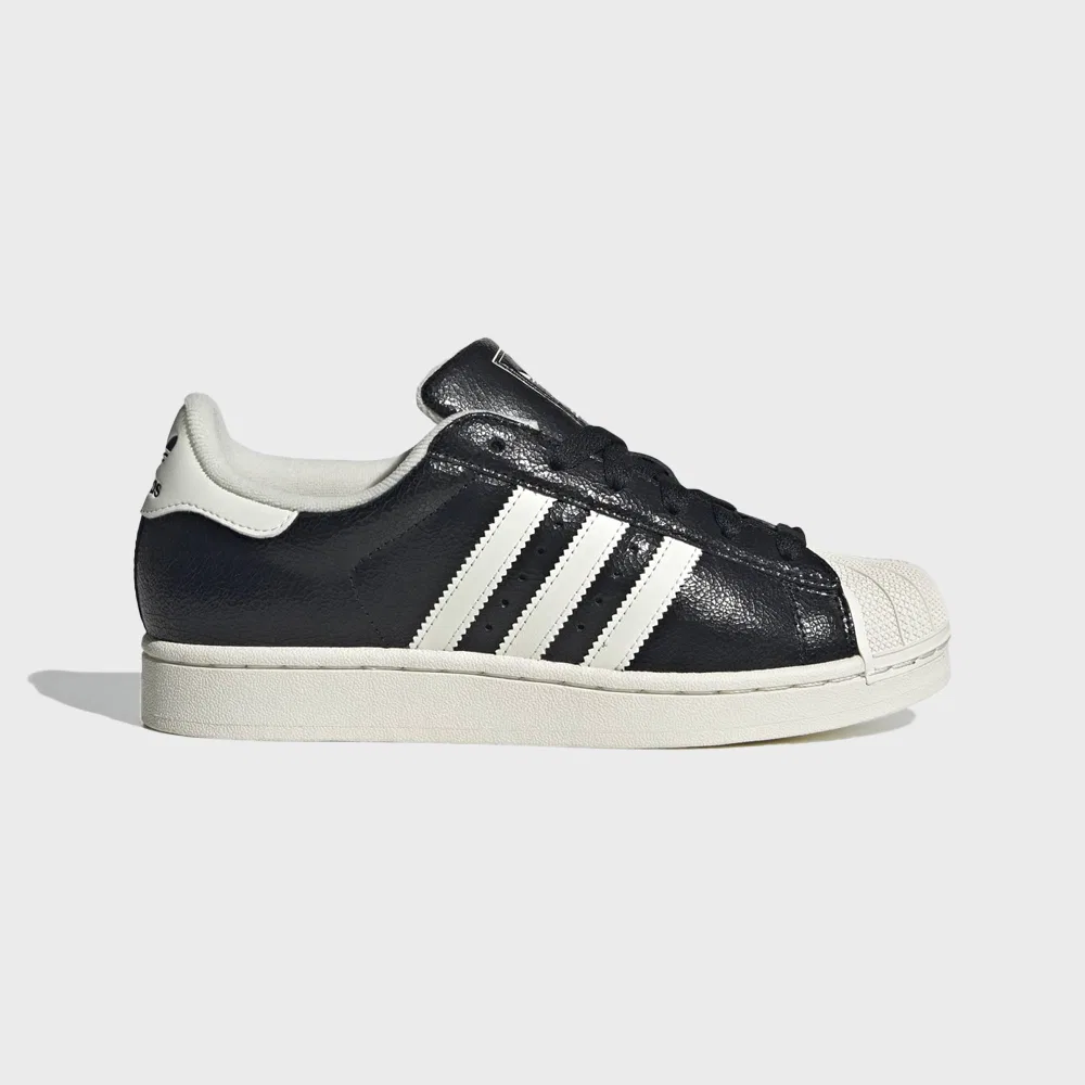 Мужские низкие кроссовки Superstar II чёрно-белые от Adidas — фото 4