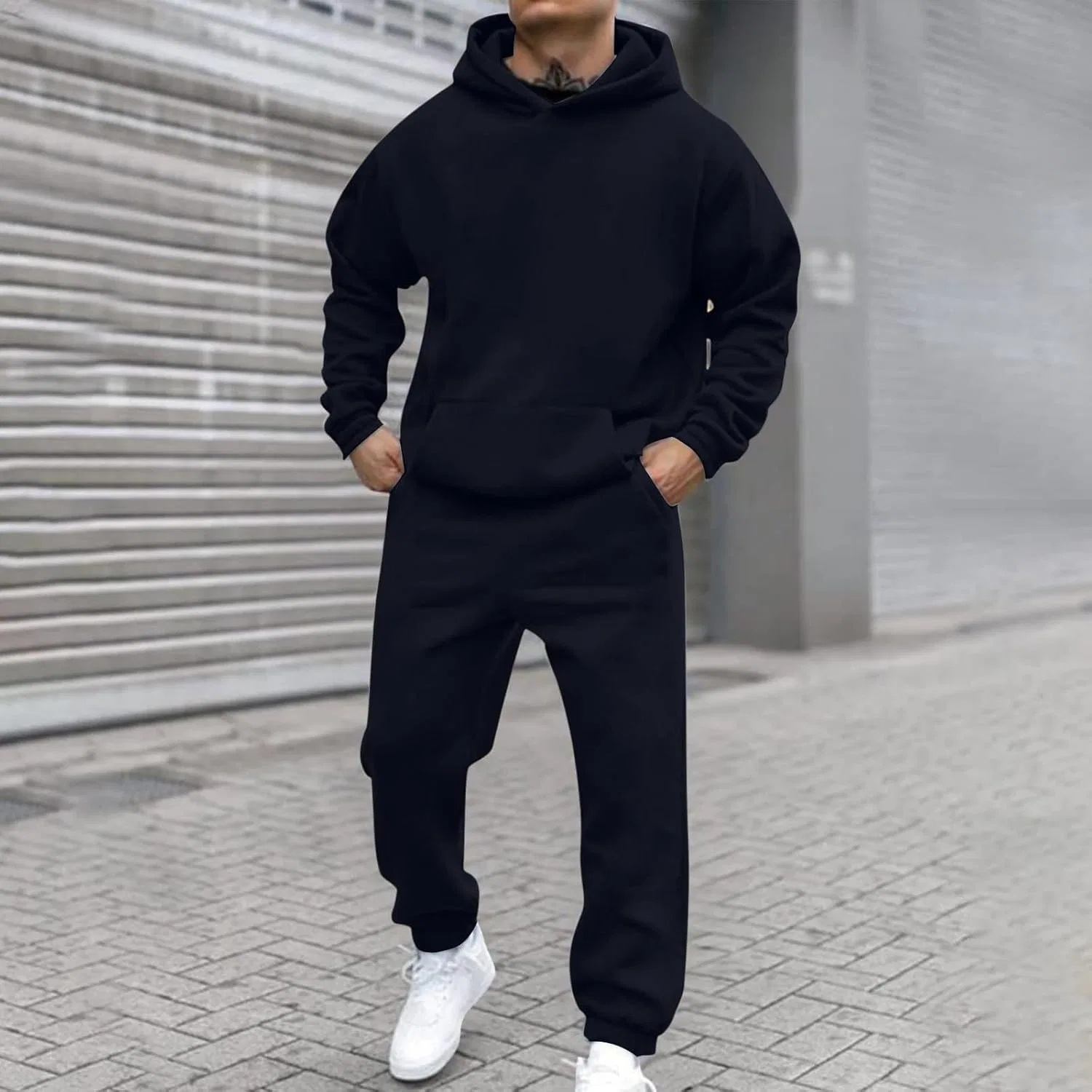 Спортивный костюм джоггеры с худи, Navy