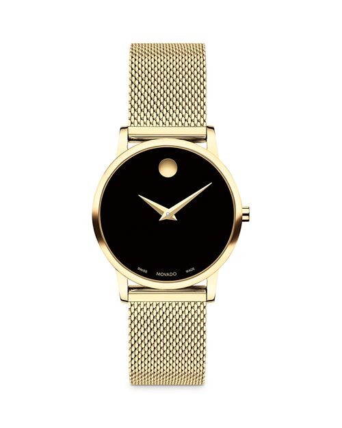 

Музейные часы, 28 мм Movado, цвет Black