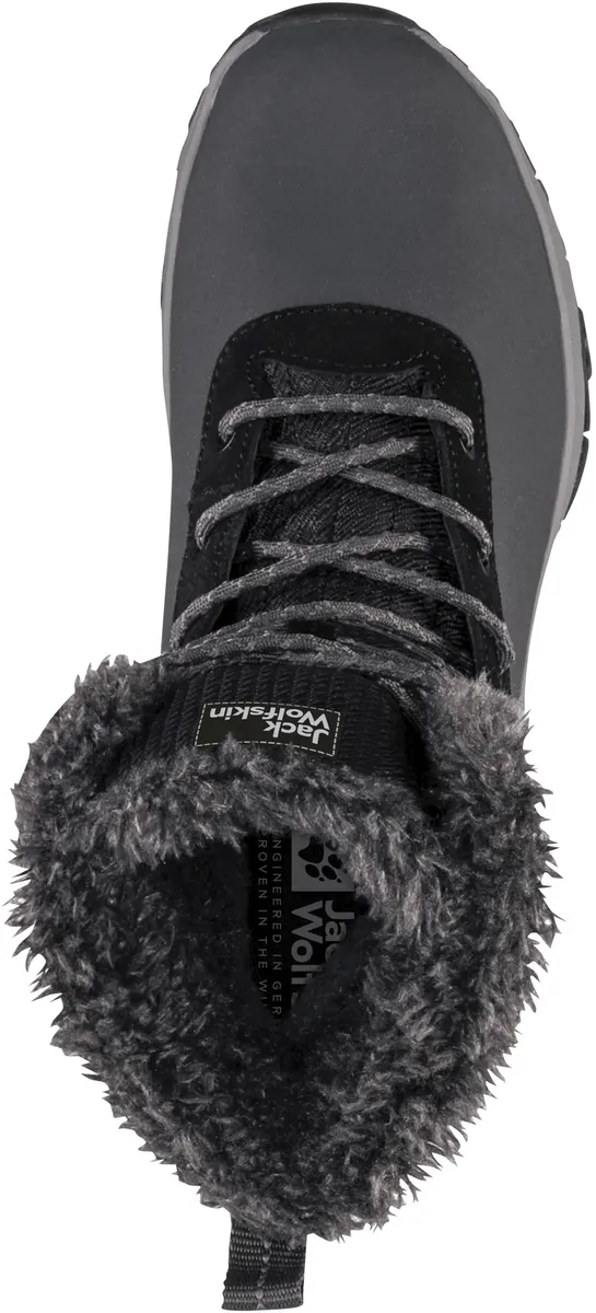 Зимние уличные ботинки Jack Wolfskin "EVERQUEST TEXAPORE SNOW HIGH W", водонепроницаемые и согревающие, цвет Phantom-Black — фото 4