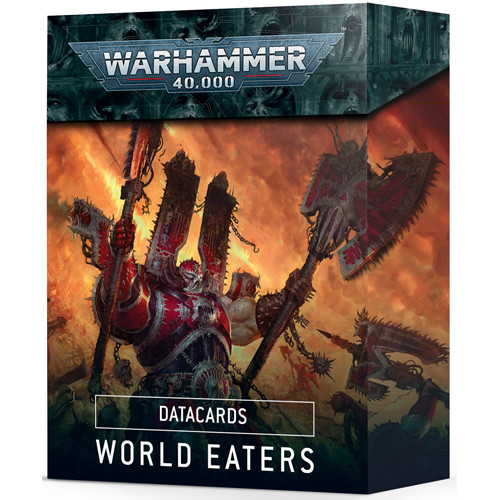 

Миниатюра Games Workshop Warhammer 40K: Datacards - World Eaters