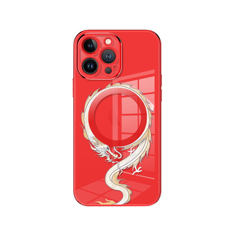 

Мелкие кости Чехол для телефона Small Bones, DWJYCX37-Plating magnetic red
