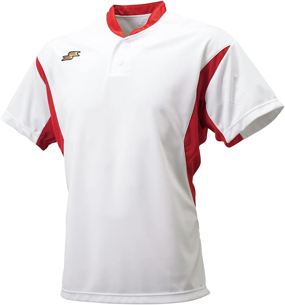 

Мужская бейсбольная футболка SSK BT2280, белый/красный