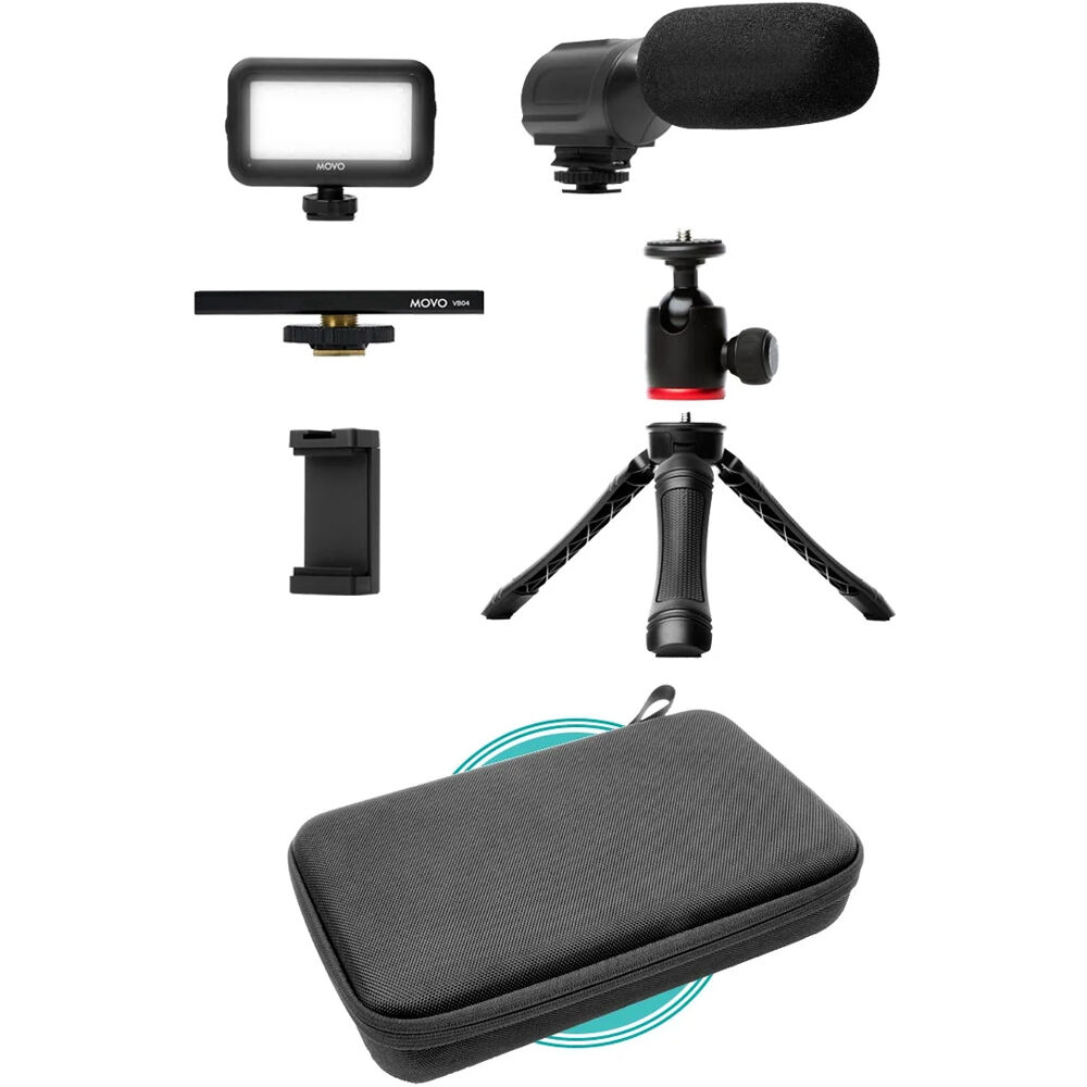

Направленный микрофон Movo Photo iVlogger Vlogging Kit for Lightning Devices IVLOGGER