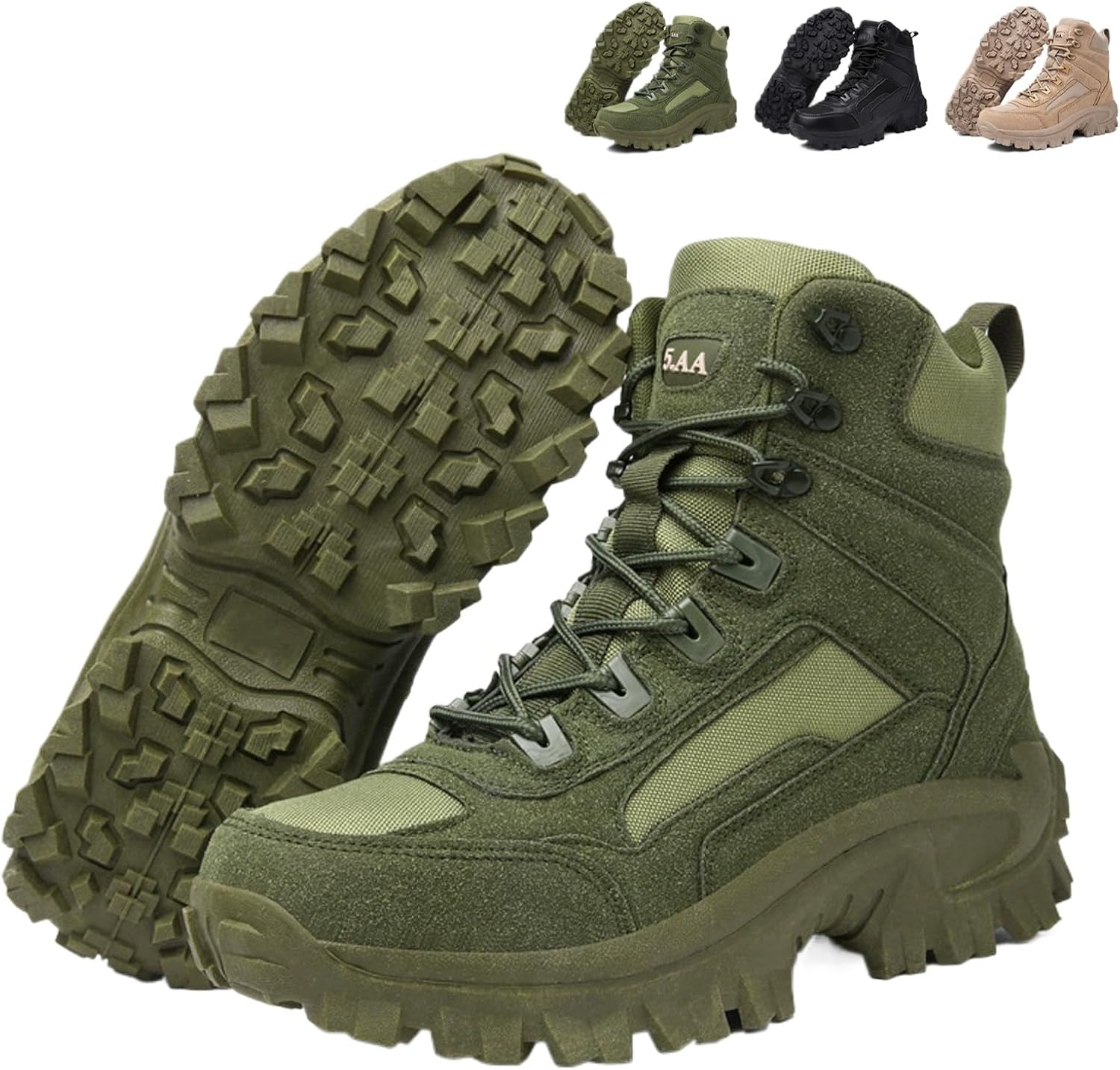 

Мужские удобные водонепроницаемые ортопедические прогулочные туфли GHTRHSB, тактические ботинки для джунглей Вьетнама, военные ботинки для страйкбола, зеленый