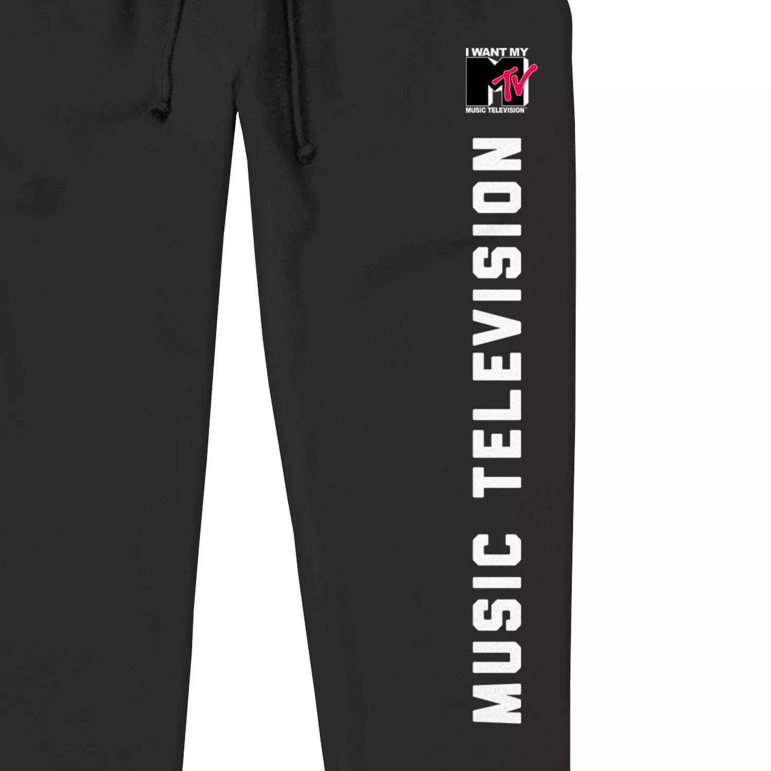 

Мужские легкие пижамные штаны для бега с логотипом MTV Music Television Licensed Character, Черный, Мужские легкие пижамные штаны для бега с логотипом MTV Music Television Licensed Character