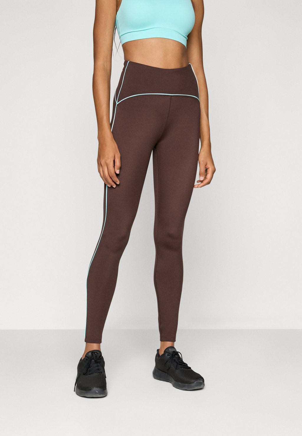 

Леггинсы PIPING LEGGINGS Stronger, темно-серый