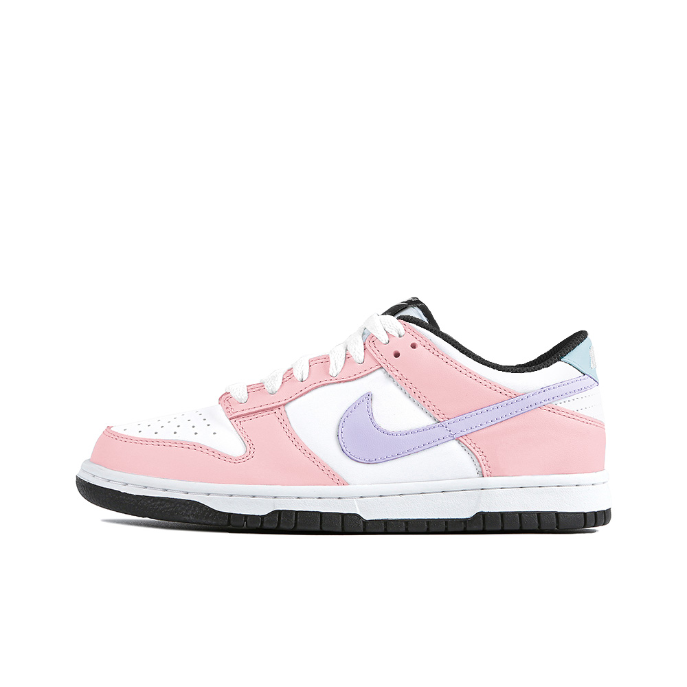 

Кроссовки Nike Dunk Skateboard Shoes Women's Low-Top White, Розовый, Кроссовки Nike Dunk Skateboard Shoes Women's Low-Top White